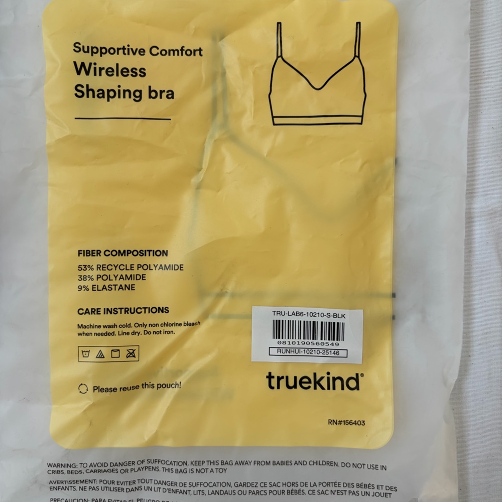 Truekind Supportive Comfort Wireless Shaping Bra - Picture 4 of 7